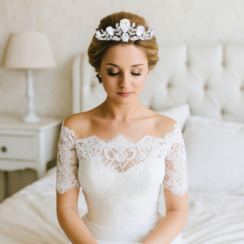 Shining Wedding Hair Crown Luxury Girls Princess Crown Dress Up Crystal Tiara  Celebration