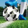 Pallone da Calcio Juventus FC, colorato, adatto a tutte le età, cucito a macchina, materiale PVC, qualità da competizione, resistente e ad alto rimbalzo