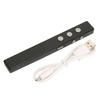 Presentation Clicker 2.402GHz to 2.483GHz Ergonomic Plug and Play Wireless Presenter Remote Laser Pointer Presentation