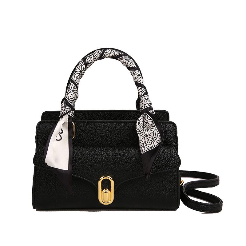 Spring and Summer New Fashion Versatile Handbag Niche Design High Sense Shoulder Crossbody Commuter Briefcase