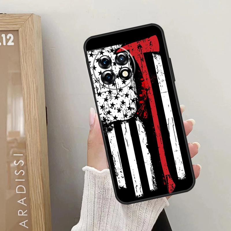 

Чехол Firefighter Heroes Fireman для OnePlus 12 11 9 10 Pro 9RT 10T 10R 12R OnePlus Nord 2 CE 3 Lite CE4 N10 N20 OnePlus Nord N200