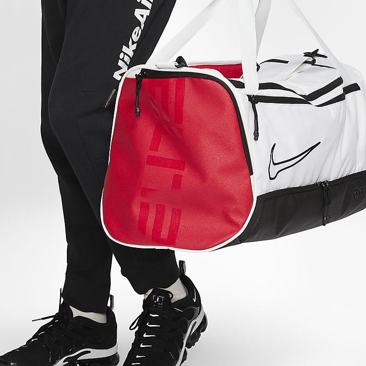 Nike Elite Sports Travel Basketballtasche Unisex Taschen Weiß BA6163-100
