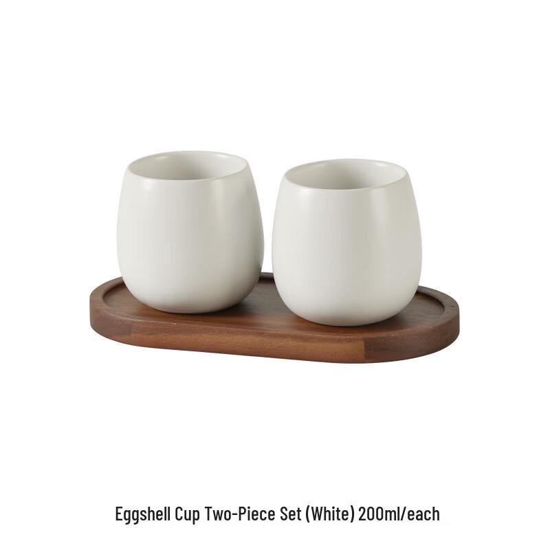 Shangqi Ceramic Toothbrush & Rinse Cup Set