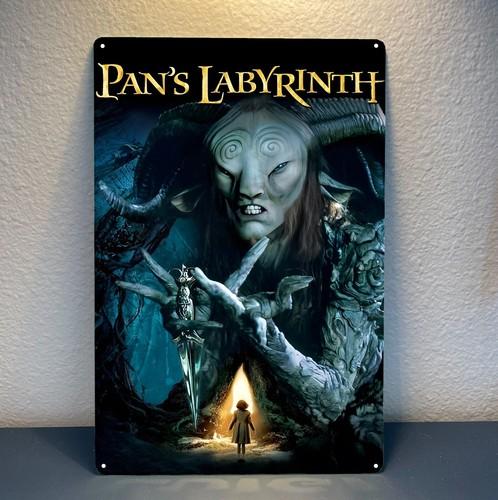 Panaposs Labyrinth Movie Metal Poster  Collectable Tin Sign Size xcm  aluminum 20x30cm（7.8x11.8inch）