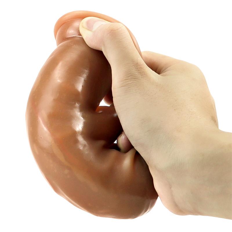 Kann die Vorhaut manuell weichen Simulationsdildo weibliches Masturbationsgerät für Erwachsene schieben