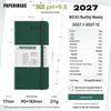 2026 Portable Weekly Planner: Leather-Covered Diary & Time Management Book