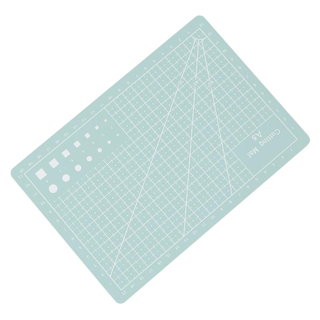 A5 Grid Lines PVC Cutting Mat Self healing Paper Leather Fabric Cutting Board