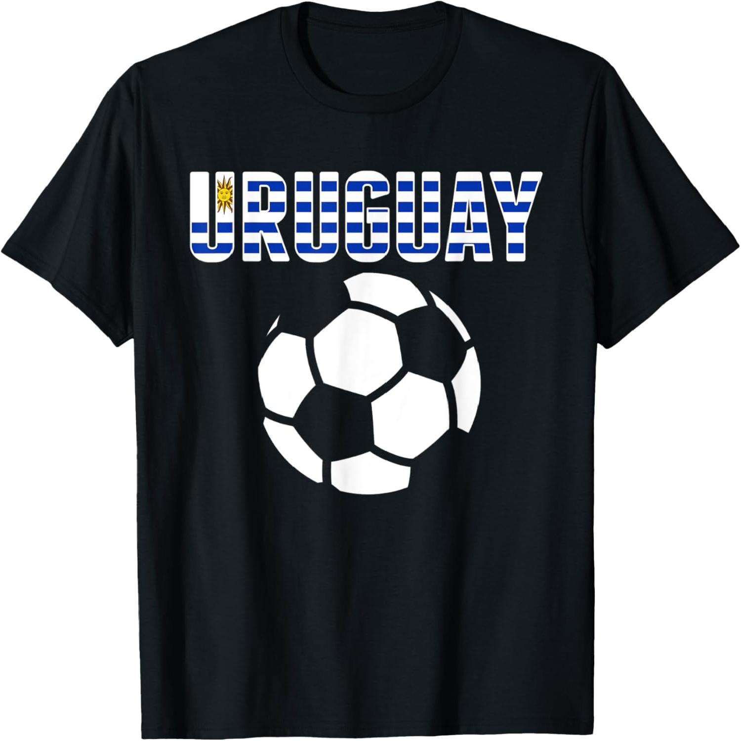 Proud Uruguay Soccer Fans Jersey Support Uruguayan Football T-Shirt(1) S разноцветный