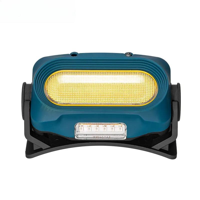 USB Rechargeable Headlights Outdoor Household Portable LED Headlamp with Built-in 1800mah Iithium Battery Head Lamp