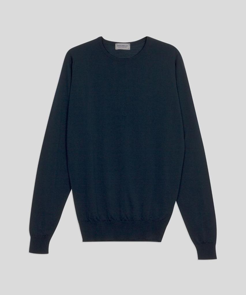 Jonseumedeulli Lundy Merino Wool Round Neck Knit - Orion Green