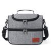 Single/Durable Layer Waterproof Thermal Lunch Bag Large Capacity Portable Picnic Food Insulated Cooler Bag With Shoulder Strap
