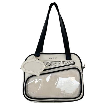 Japanese Small Food Allowance Pain Bag Leisure Student Messenger Uniform Bag Girls Two-Dimensional Messenger Pain Bag Shoulder Transparent Bag