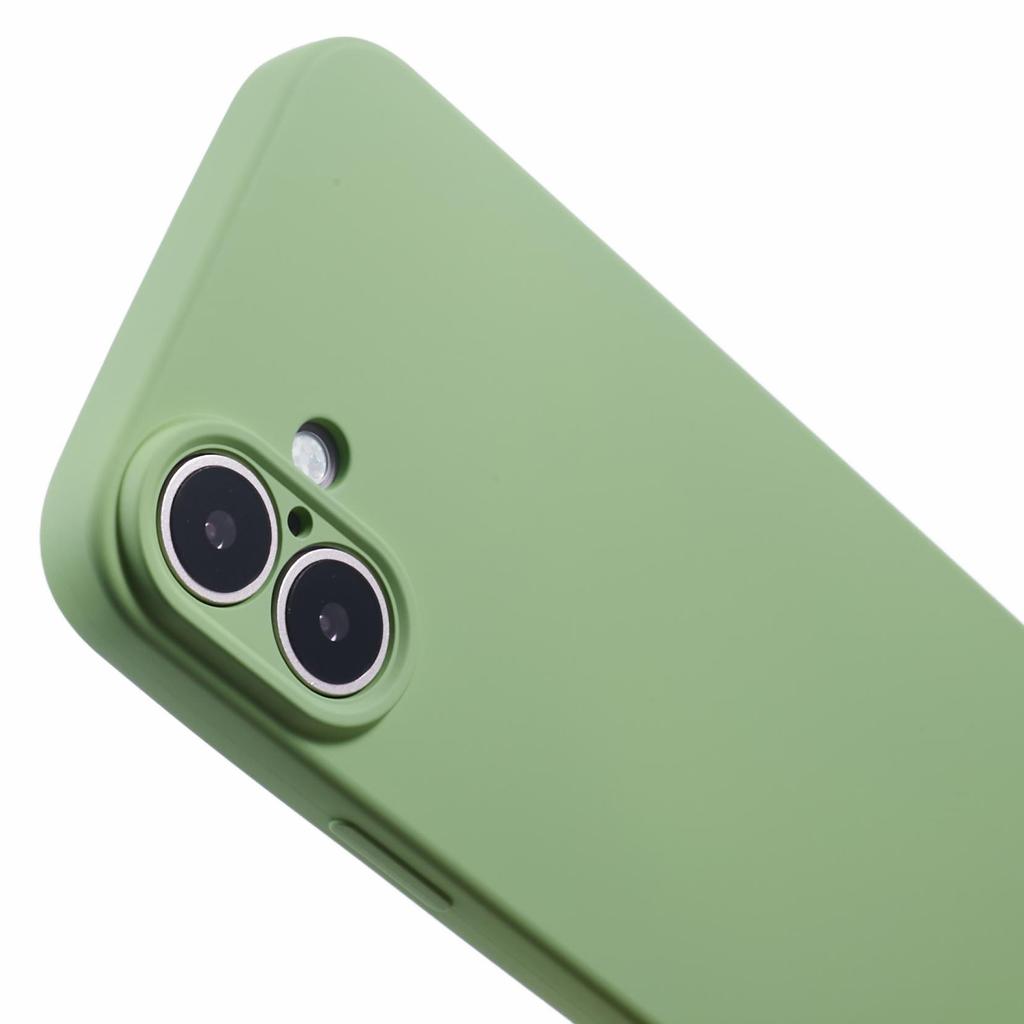 For iPhone 16 Plus Crossbody Case TPU Protective Phone Cover with Soft Fiber Lining
