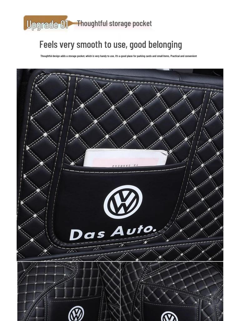 Volkswagen Golf Trunk Mat: Full Coverage for Gen 6, 7, 7.5, and 8 R-Line/Pro, and Golf Variant Models.