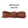 1Pair Round Shoelaces Outdoor Hiking Sports Shoe Laces Kids Sneakers Shoelaces Length 100/120/140/160CM Lacets Baskets 19 Colors