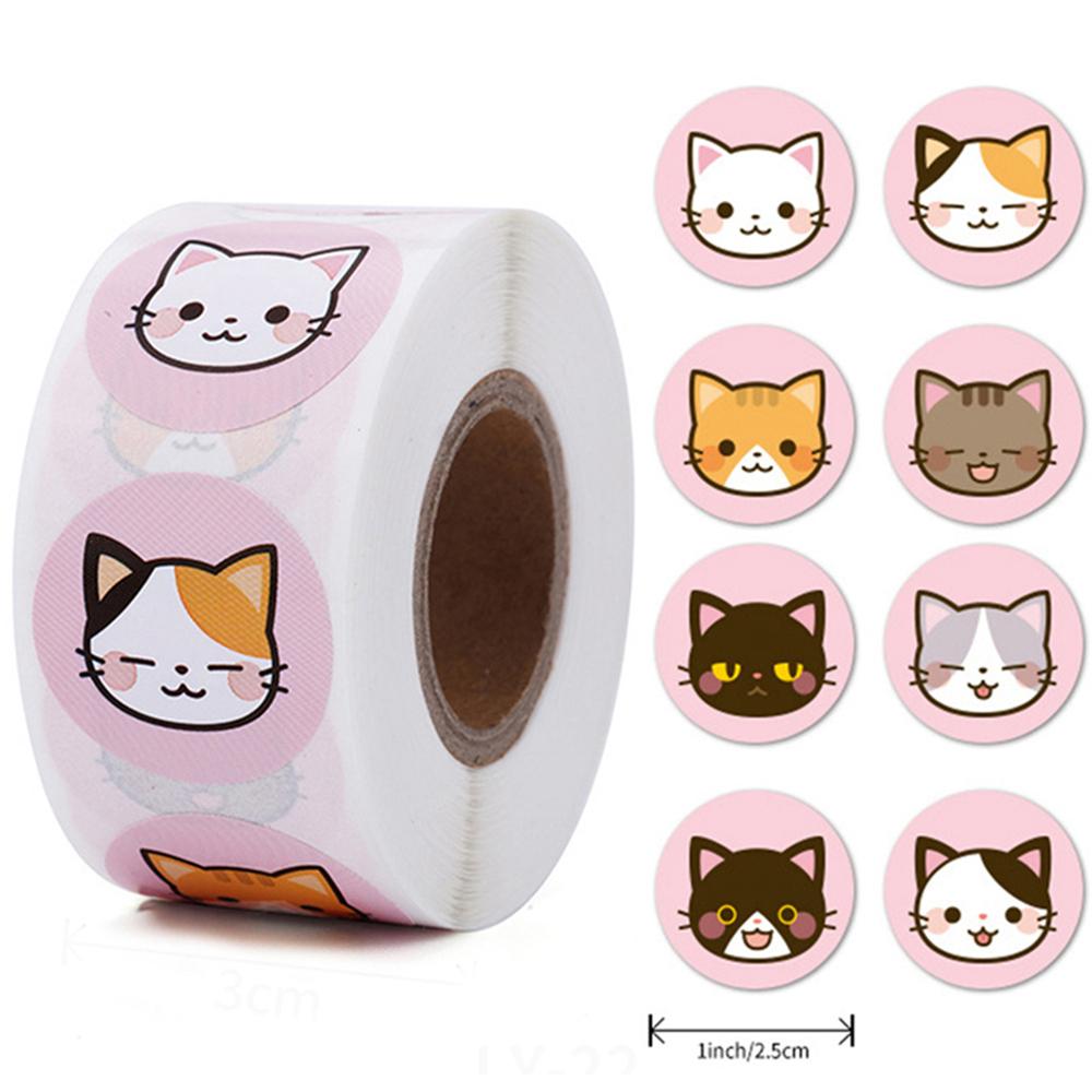 Seals Card Sticker Cute Cartoon Korean Paper X066