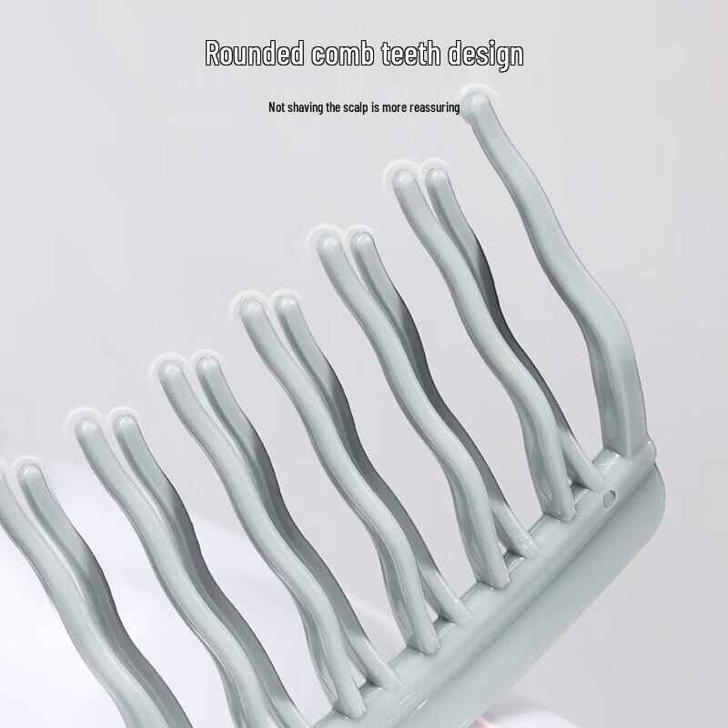 DASKSHA Wide-Tooth Wavy Hair Styling Comb