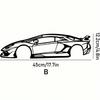Metal Racing Car Wall Art, 1pc, Metal Car Silhouette, Indoor Outdoor Metal Decor for Home, Patio, Bedroom, Unique Gift for Car Lovers, Wall Hanging