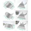 New 6pcs Cake Scraper 430 stainless Decorating Comb and Icing Smoother