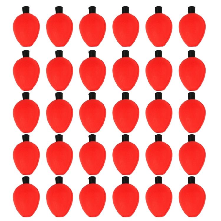 30pcs Fishing Floating Bobber Indicators Foam Strikes Indicators Float Fishing Tackle Accessories Fly Fishing Float