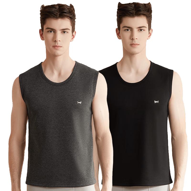 

Мужской плюшевый утолщенный терможилет из кашемировой смеси MaoRen