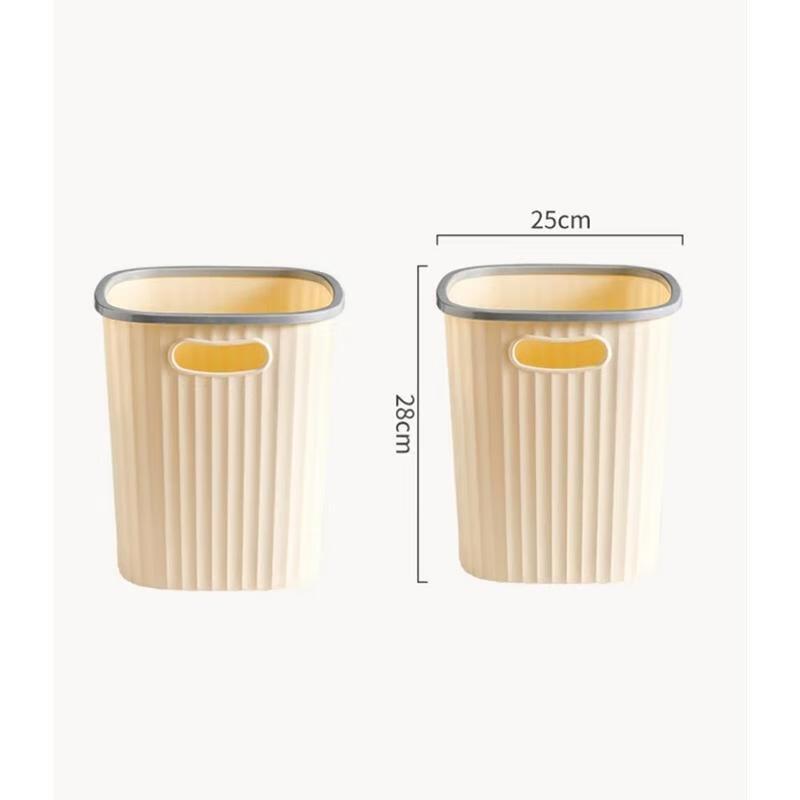 Guraide Medium Beige Trash Can