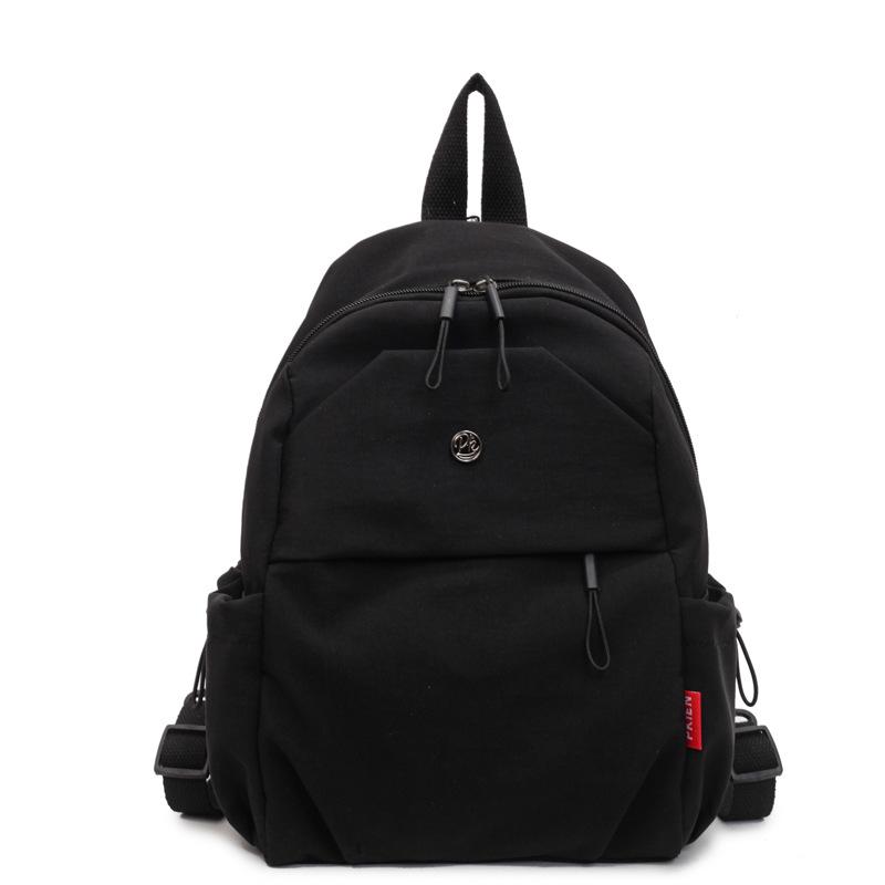School bag summer Korean version high value back junior high school students casual simple versatile light