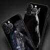 Running Horse Wild Animals Luxury Phone Case For iPhone 13 15 14 12 Mini 11 Pro MAX XR X SE XS 7 8 Plus Black Protection Cover