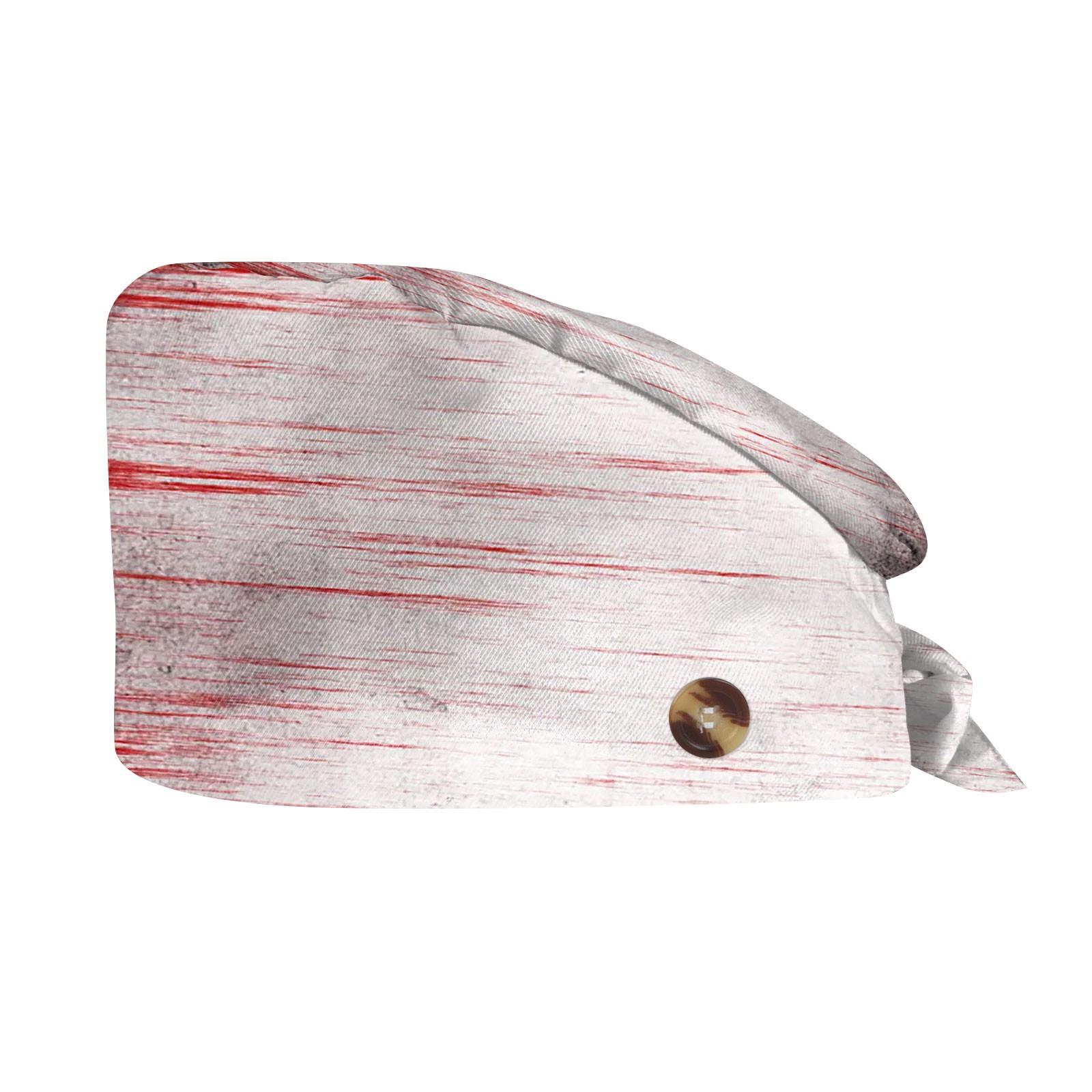 

Модний робочий капелюх із принтом на Хеллоуїн. Повсякденний капелюх із сумкою One Size білий