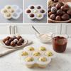7 Hole Baking Utensil Flower Shape Food Storage Container Durable Ice Mold Tray  Refrigerator