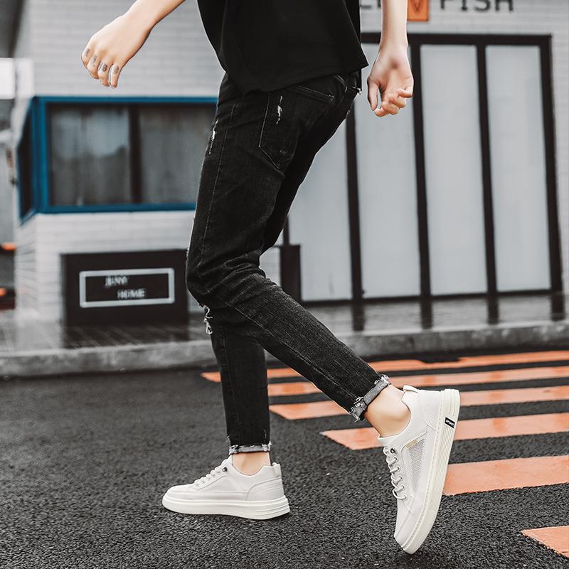 Casual Trendy Shoes Flat Sole Light Fashion Trendy Popular Artistic Versatile Student Shoes Four Seasons Men Sports Shoes Cool