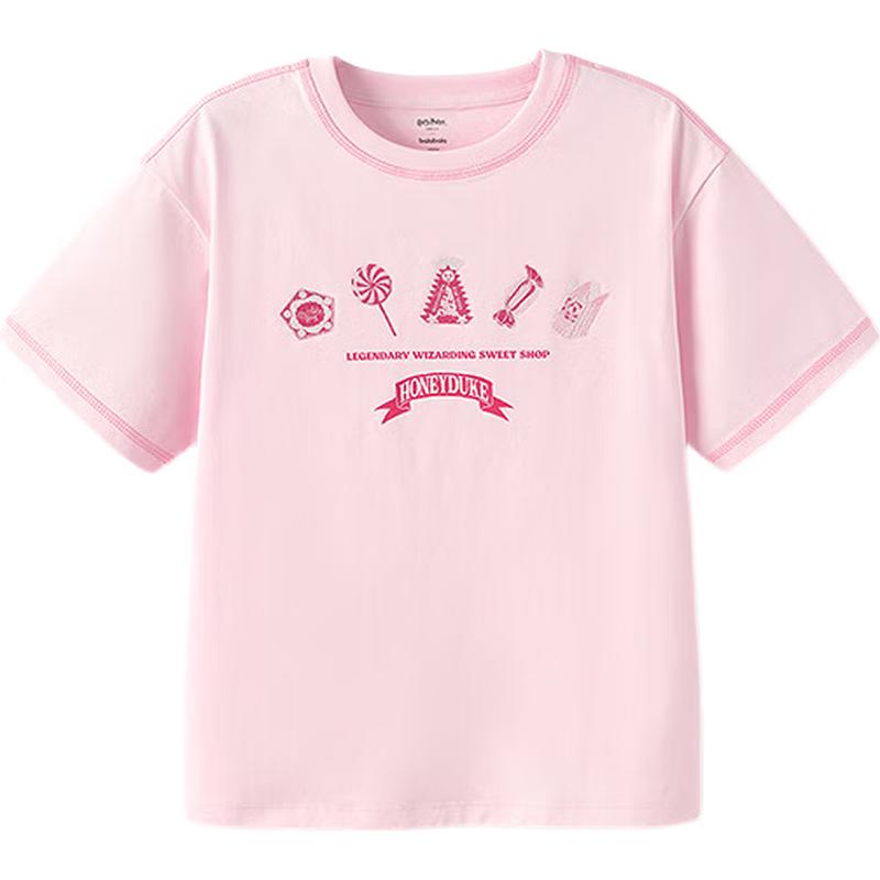 Balabala Girls' Harry Potter Short-Sleeve T-shirt