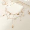 SHIXIN Bohemia Imitate Pearl Scallop Conch Pendant Tassel Waist Chain Women Fashion Charms Sexy Bikini Belly Chain Body Jewelry