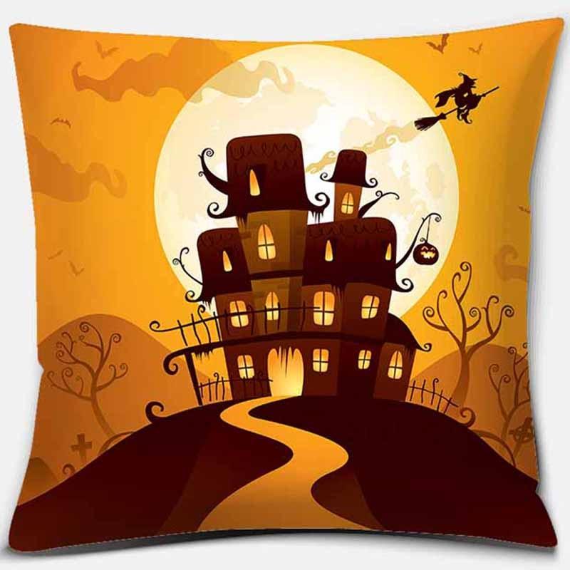 

Хэллоуин серии печати наволочка украшения дома автомобиля диван наволочка 40x40cm