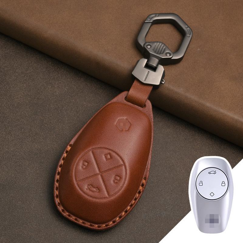 

Genuine Leather Key Case for Leapmotor C11/S01/T03/C01 Extended Range