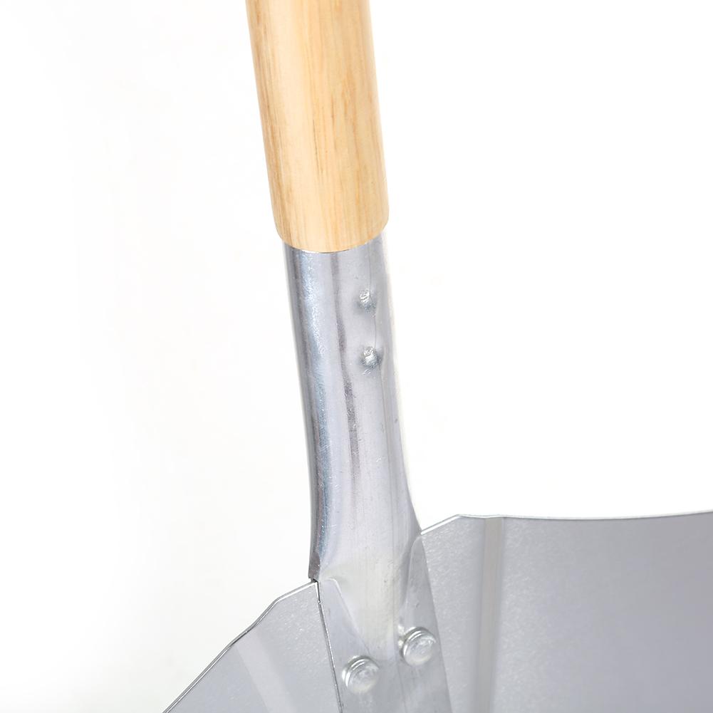 1Pc Kitchen Aluminum Alloy Pizza Peel Bakers Oven Restaurant Paddle With Wooden Handle New