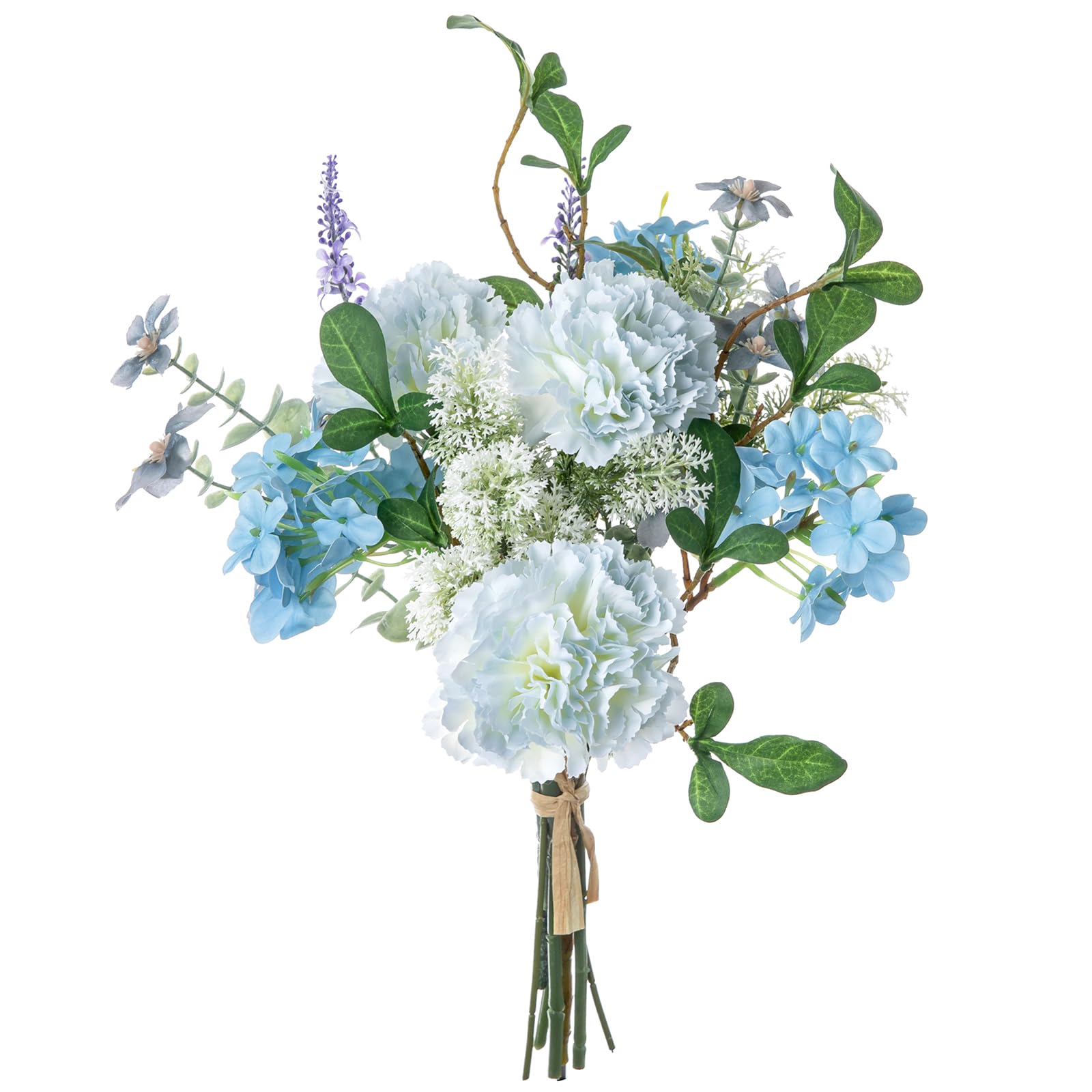 

WillingYou Искусственные цветы Комнатный интерьер Букет Стиль сухоцветов Свадебная вечеринка Вечеринка после фотосессии Подарок на день Натуральное ощущение Большой Синий Белый синий