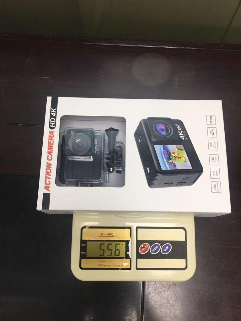 4K Dual-Screen Waterproof Action Camera for Cycling, Climbing, and Surfing with WiFi