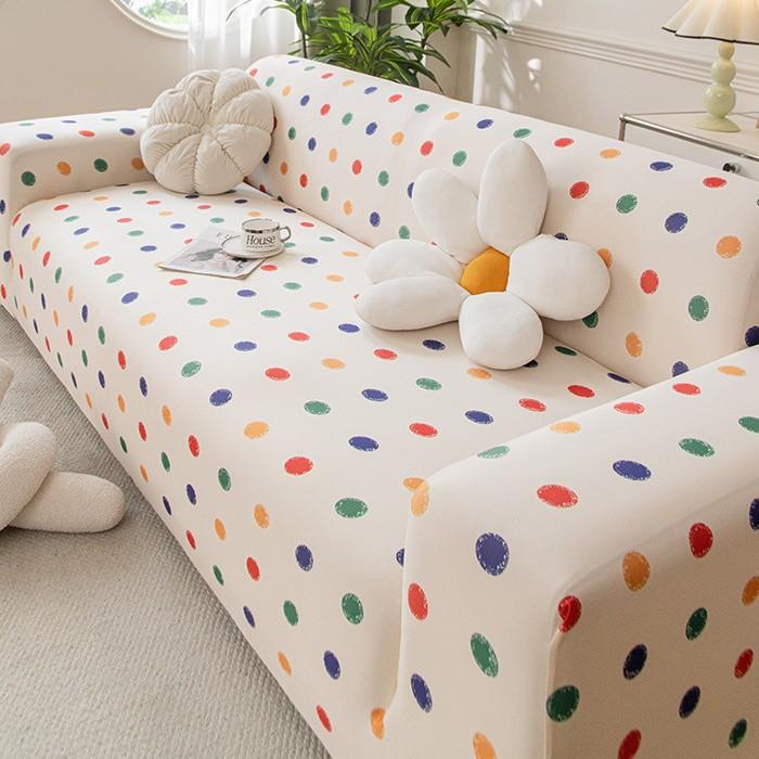 

Summer New Ice Silk Cool Feeling Sofa Cover All Purpose Set High End Anti Slip Seat Cushion Mat Sofa Cover 90-140cm