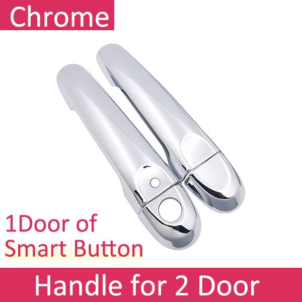 For Nissan JUKE F15 Infiniti Esq 2010~ Chrome Door Handle Cover Car Accessories Stickers Trim Set 2011 2013 2015 2017 2018