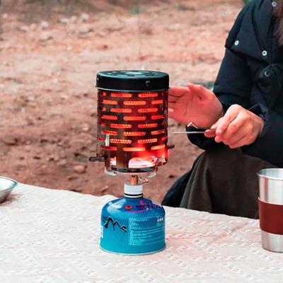 Outdoor Portable Heater Stoves Mini Stainless Steel Heating Cover Tent Heater Oven Burner Camping