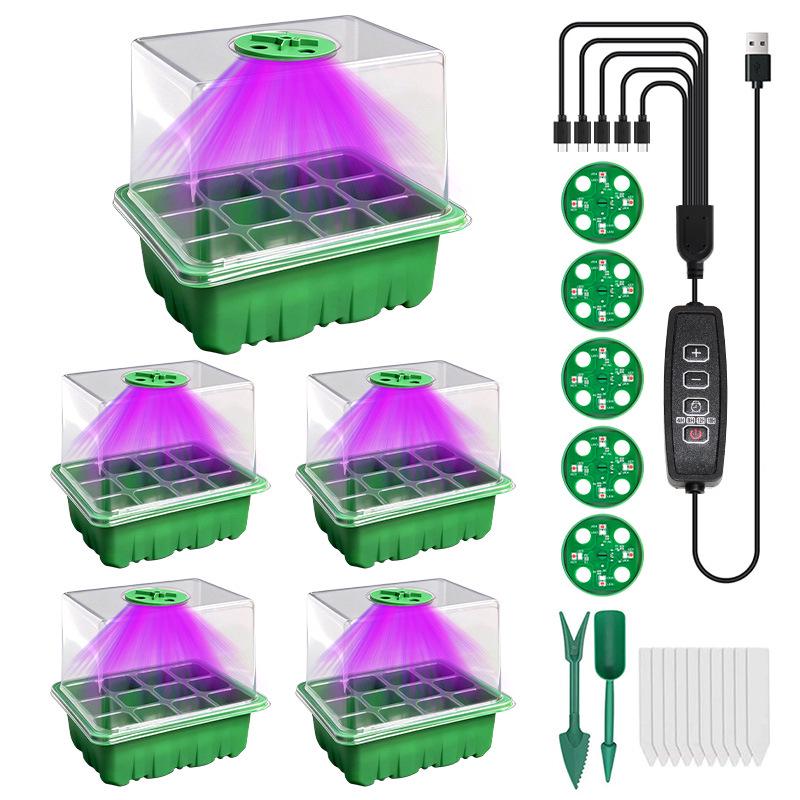 High Lid Seedling Box with Controller Accessories for Home Gardening
