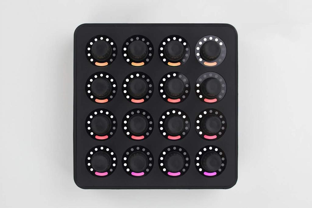 DJ TechTools MIDI FIGHTER TWISTER (BLACK) MFT-BLACK