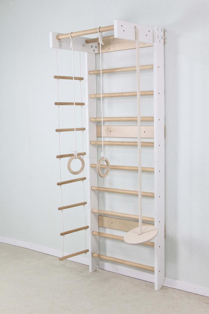 Gymnastic ladder Skandi white-wood
