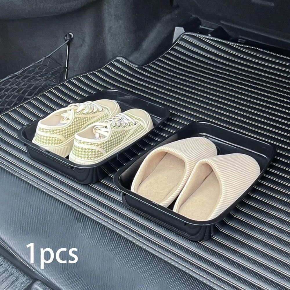 Anti-fouling Under Seat Container Box Reusable Shoes Storage Box  Home Closet