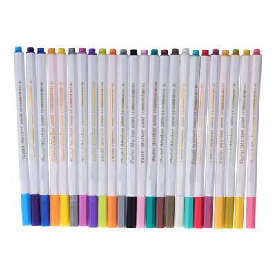 Marker Set Acryl Pastell 24 Farben Aquarellstifte zum Malen Handzeichnen Graffiti