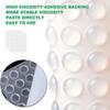 Clear Self-Adhesive Cabinets Bumpers Pads Silicone Door Stop Furniture Drawers Protection Rubber Bumper Buffer Cushion Pads