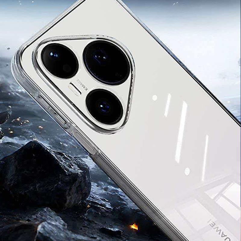 For Huawei Pura 90 Pro Max Case Ultra Thin Transparent TPU Soft Back Cover For Huawei Pura 90 Pura90 Pro Clear Case Pura90ProMax