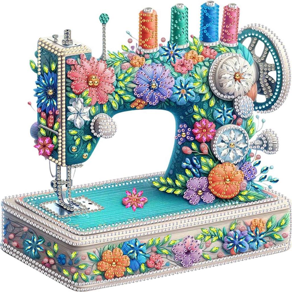 5D DIY Partial Special Shaped Drill Diamond Painting Kit Decoration 30x30cm