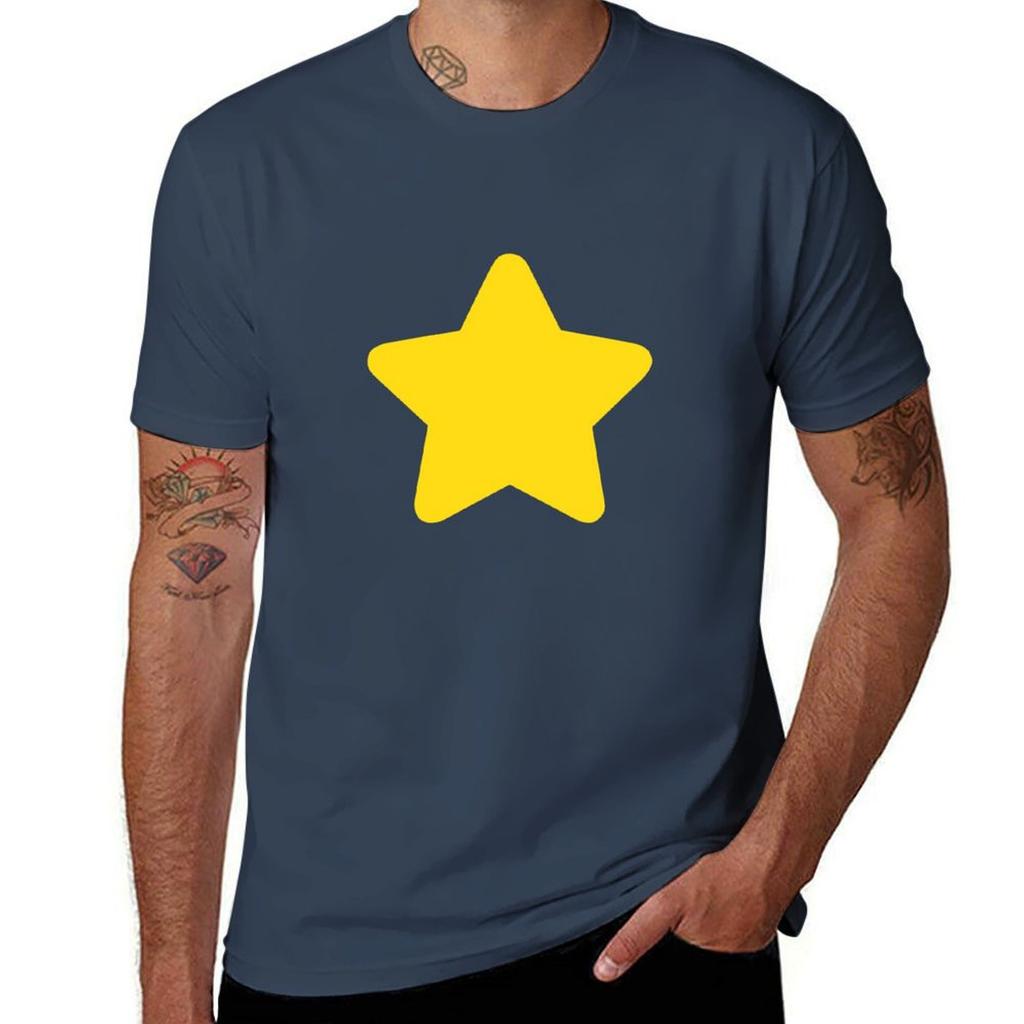 Steven Universe Stern T-Shirt T-Shirts Jungen Weiß Vintage Herren T-Shirts